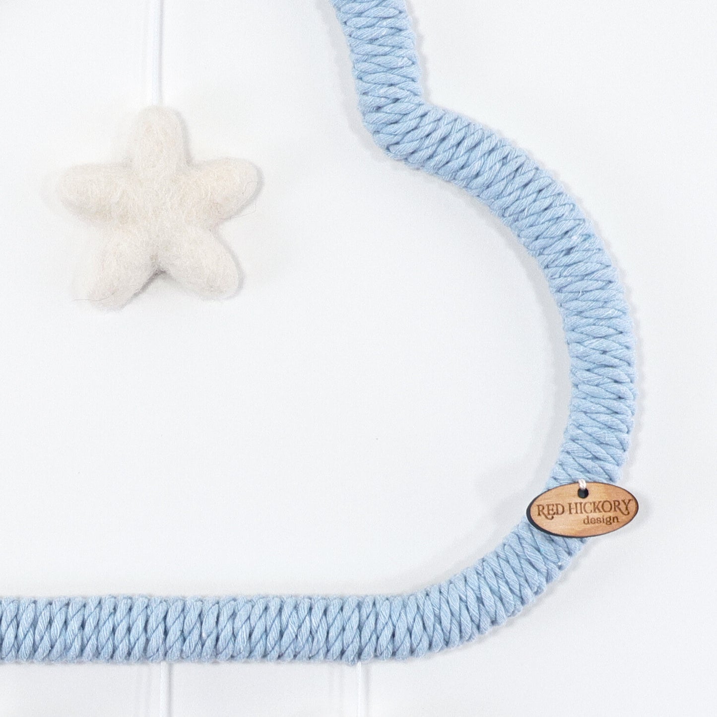 Cloud Wall Art Sky Blue Sparkle